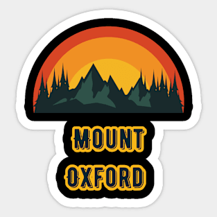 Mount Oxford Sticker